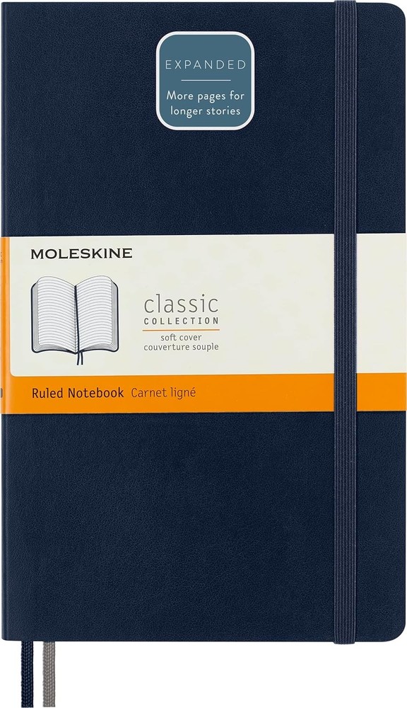 " Classic Expanded Notebook, Soft Cover, Lar