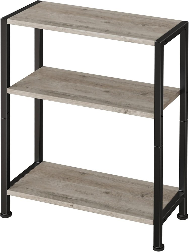 3-Tier Side Table Small EndTable Sofa SideTable Narrow Spaces Slim EndTable