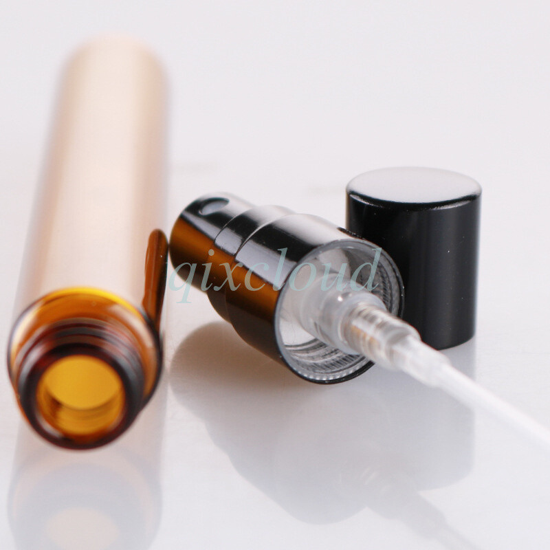 Refillable Empty Glass Fine Mist Spray bottle Cosmetic Container