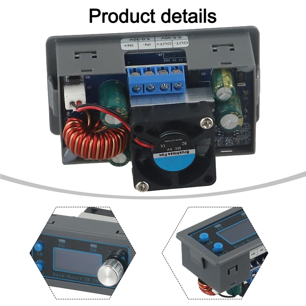Intelligent Temperature Control in ZK 5KX Programmable Power Supply for CNC DC