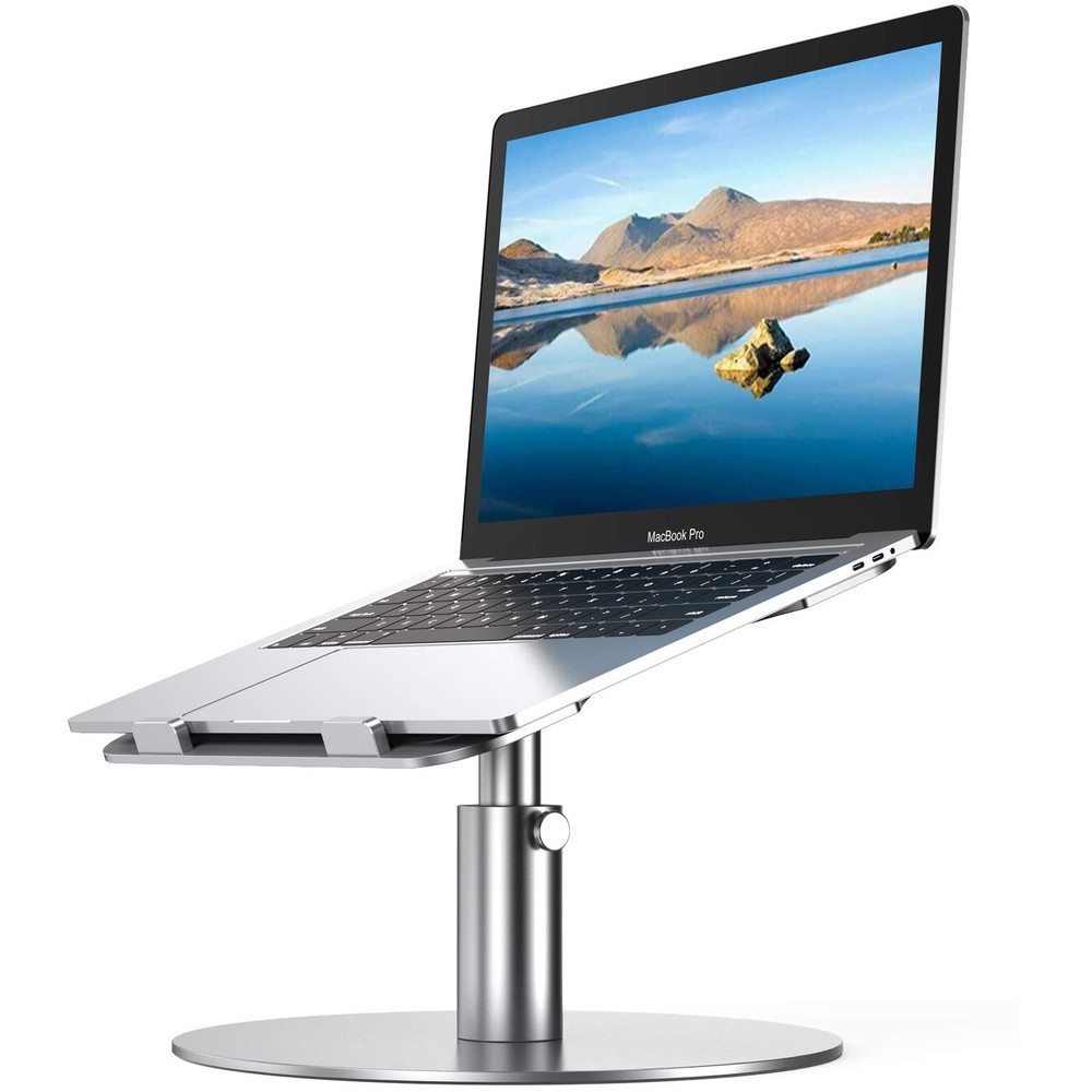 Adjustable Laptop Stand, Aluminum Laptop Riser, Multi-Angle Height Adjustable...