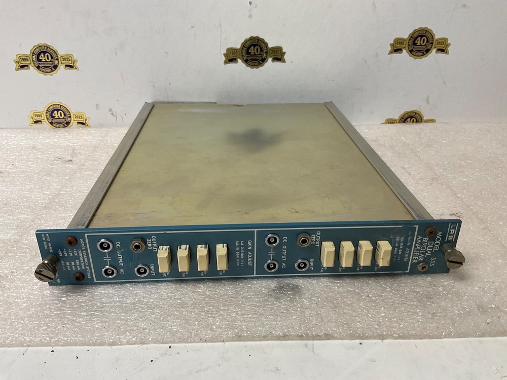 LeCroy NIM computer board model # 333 Dual Bipolar Amplifier