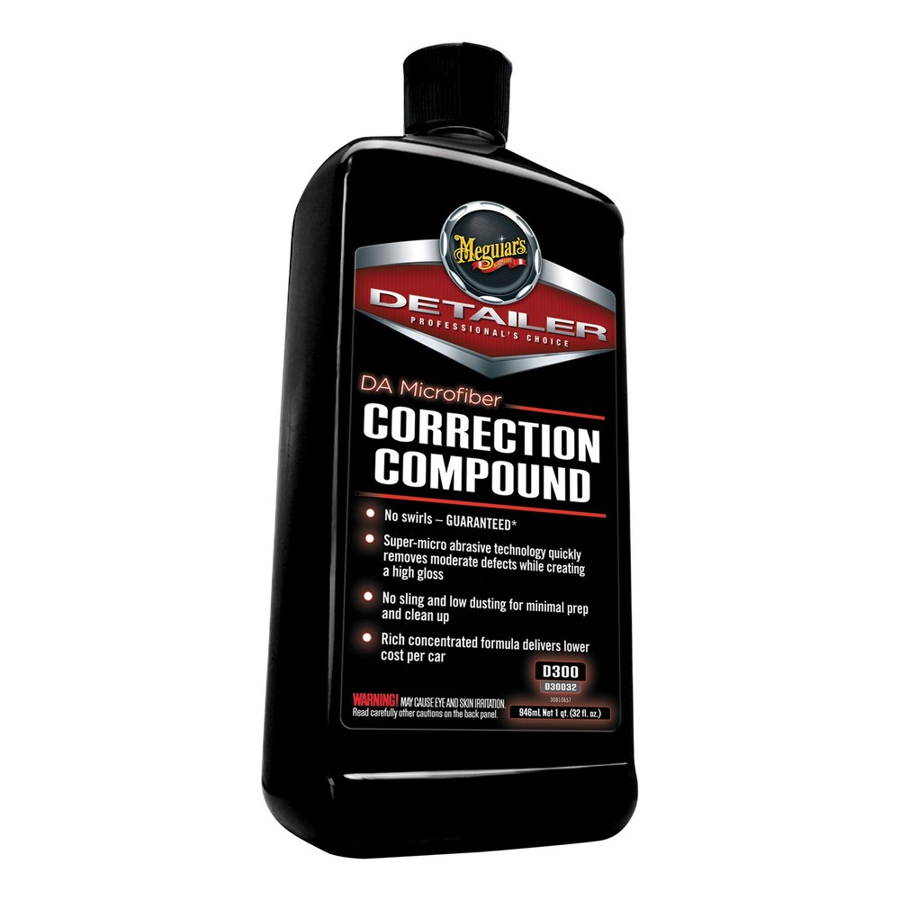Meguiar's D30032 Detailer Microfiber Correction Compound (32 oz)