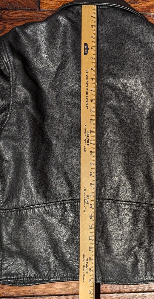 Interstate Leather Men's Moto Classic Riding Jacket Motorcycle Biker Size 48