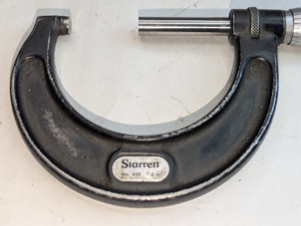 Starrett No. 436 Outside Micrometer 1" - 2"