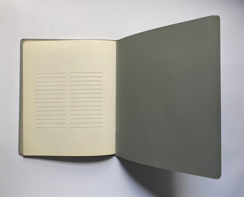 VINTAGE HARCO MINT SHEET FILE - CAPACITY 14 PAGES 3 POCKETS 11.5" x 9.5"