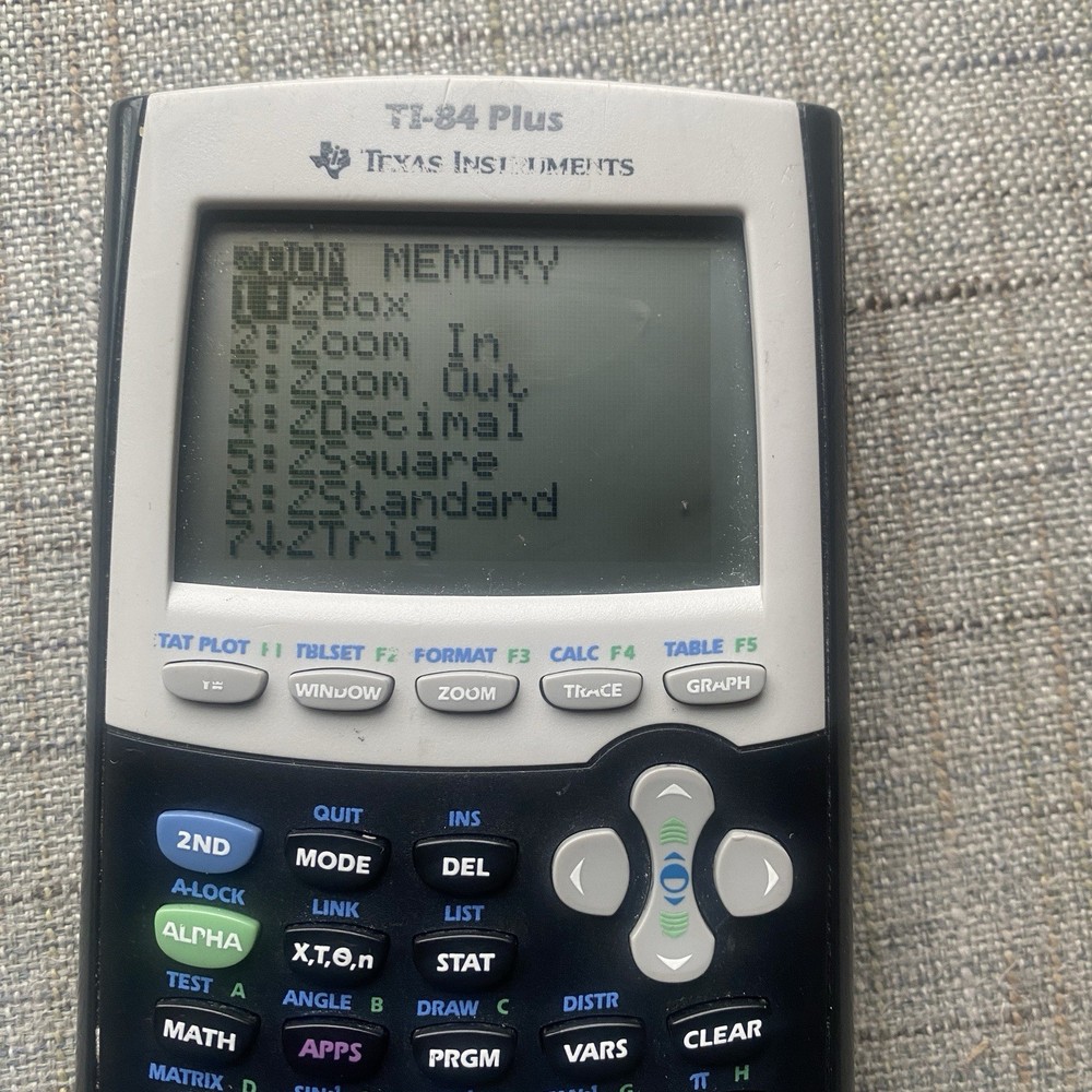 Texas Instruments TI-84 Plus Graphing Calculator TESTED WORKS