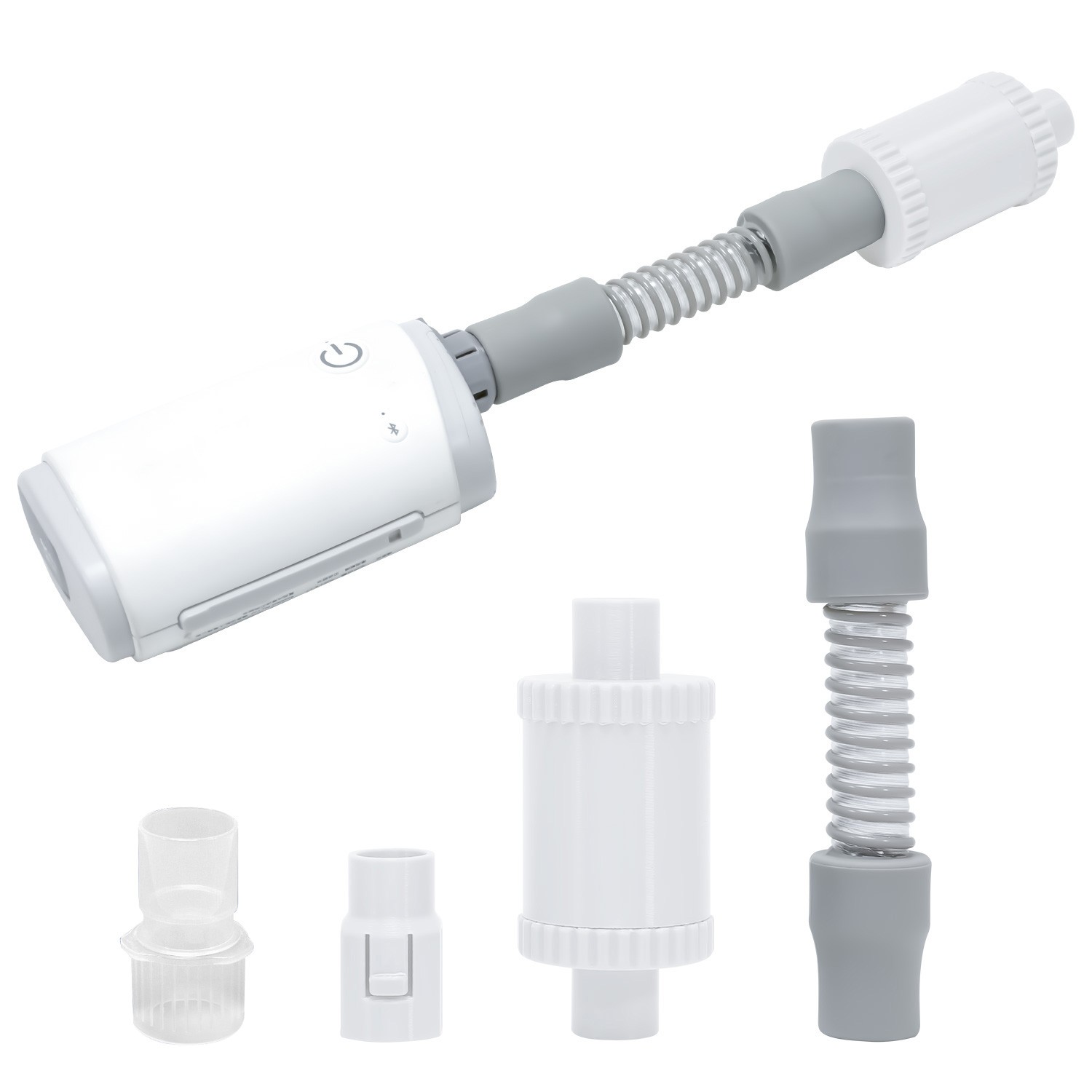 CPAP Muffler for AirMini-Quiet Travel Sleep,No Leak,Fits 22mm Hose Adapter