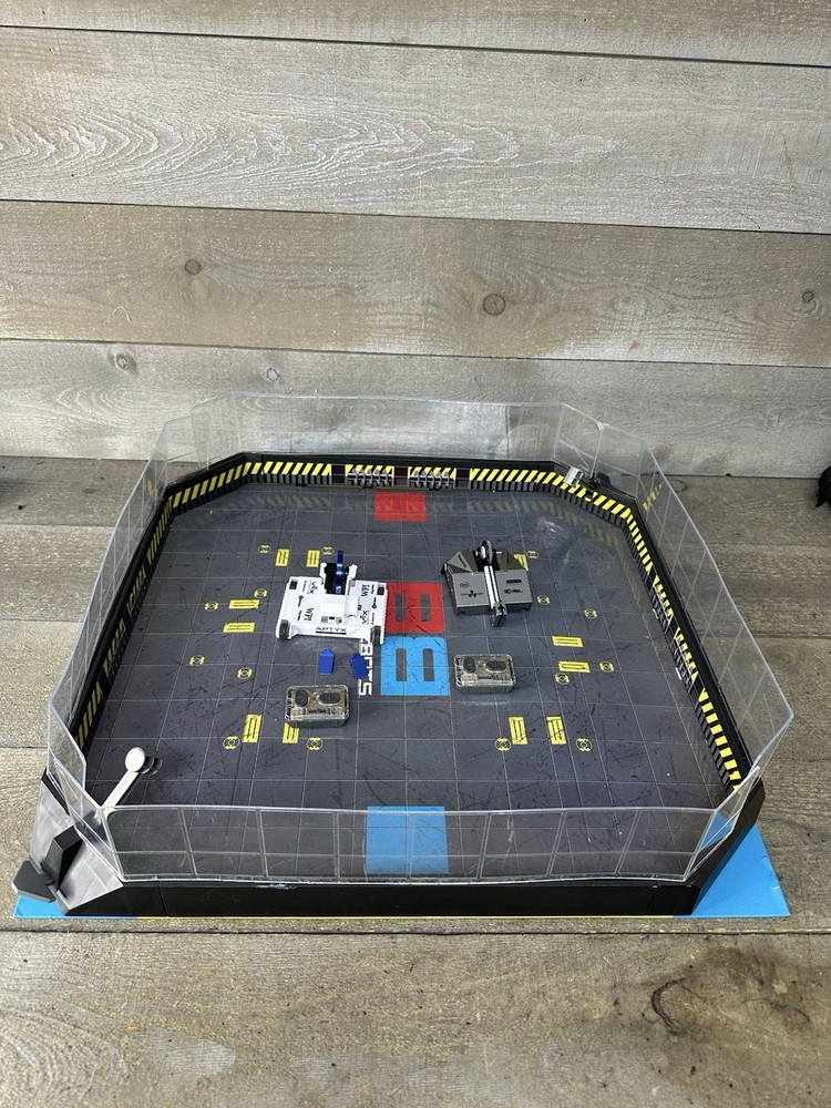 HEXBUG BattleBots Arena Bite Force & Blacksmith Arena Game Board Working Remote