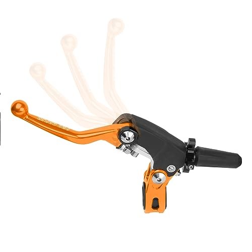Universal Motorcycle Clutch Brake Handle CNC Compatible with Orange