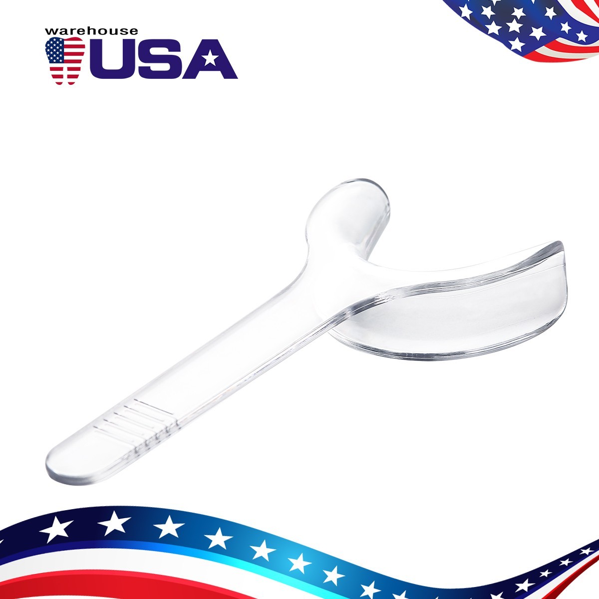 10Pcs Dental Transparent Mouth Opener Lip Cheek Retractor Mouth Spreader