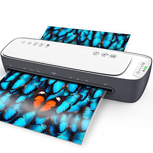 Laminator Machine 13-Inch Thermal Lamination with Laminating Sheets 9 in1 SL888