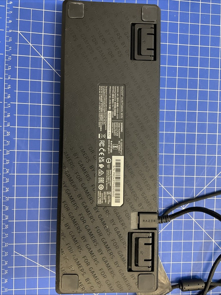 Razer keyboard and mouse combo E341