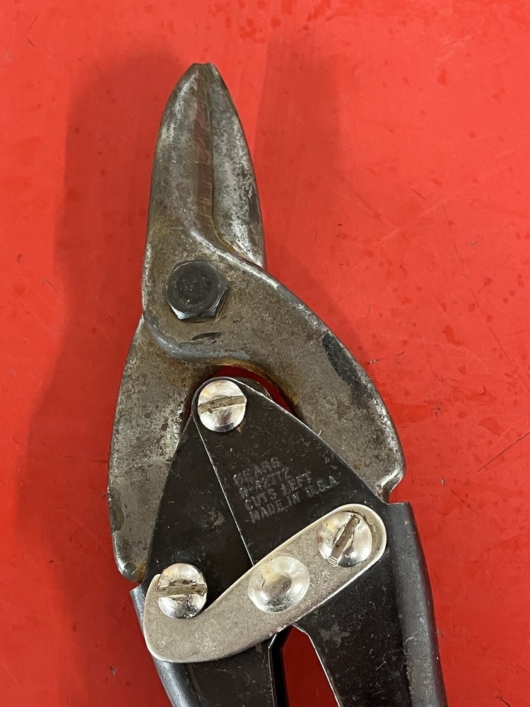 Left Cutting Aviation Tin Snips Sears 42772