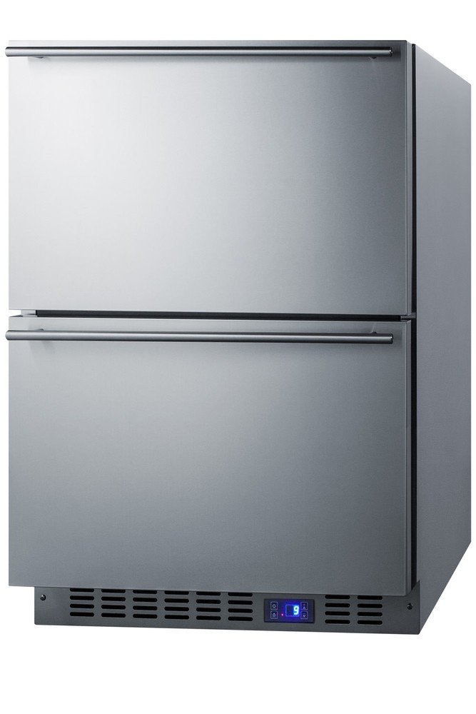 Summit CL2F249 24"W 4.26 Cu. Ft. Built-In / - Panel Ready