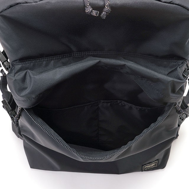 PORTER Yoshida 855-05902 FORCE Day Pack Black Nylon Backpack Military Style