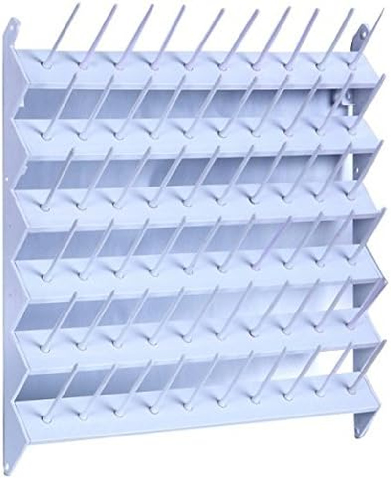 Deluxe 60 Spool Cone Thread Stand/Rack Organizer for Sewing and Embroidery Mach
