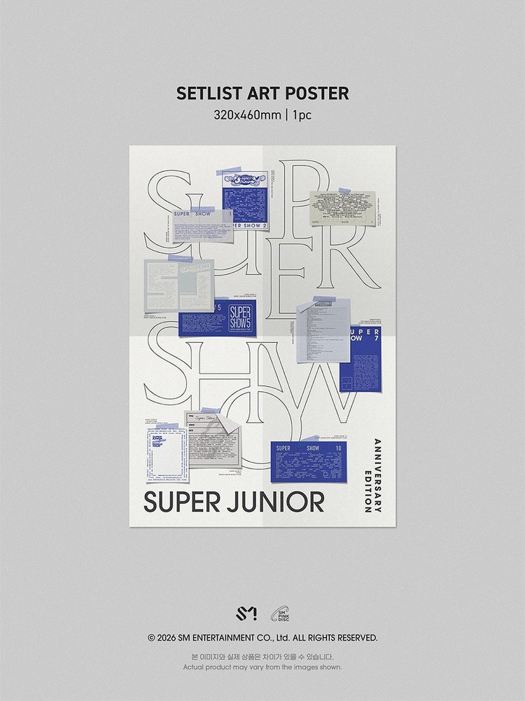 SUPER JUNIOR [SUPER SHOW] Anniversary Edition Digital Code Ver OFFICIAL SEALED