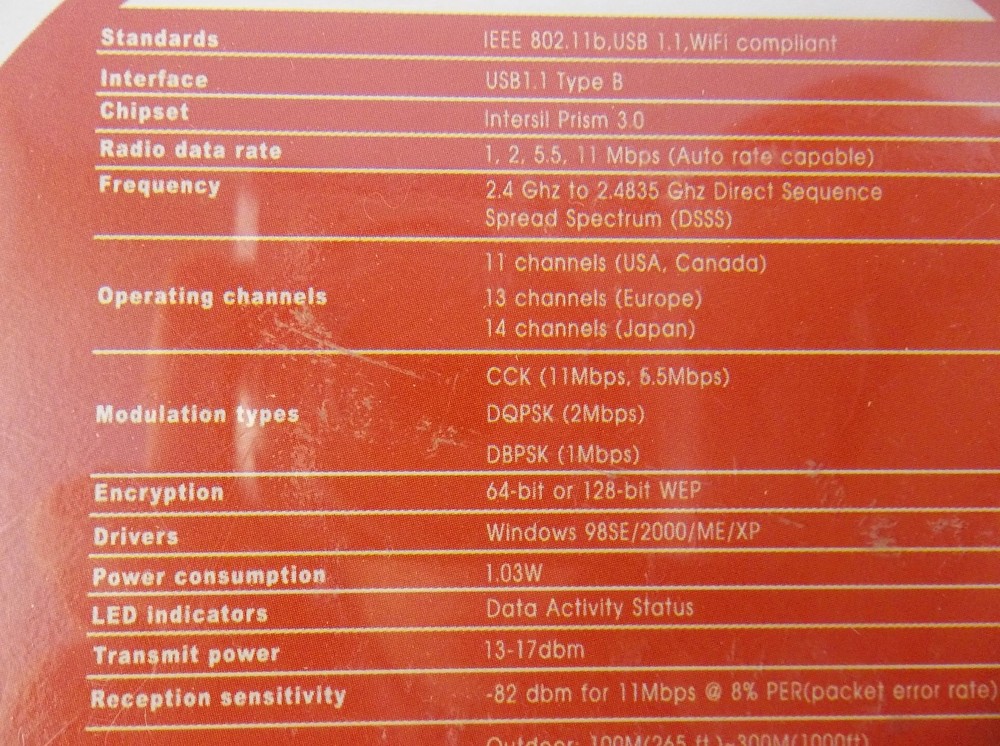 Syntax Wireless USB-400 Swiveling Wireless LAN Adapter