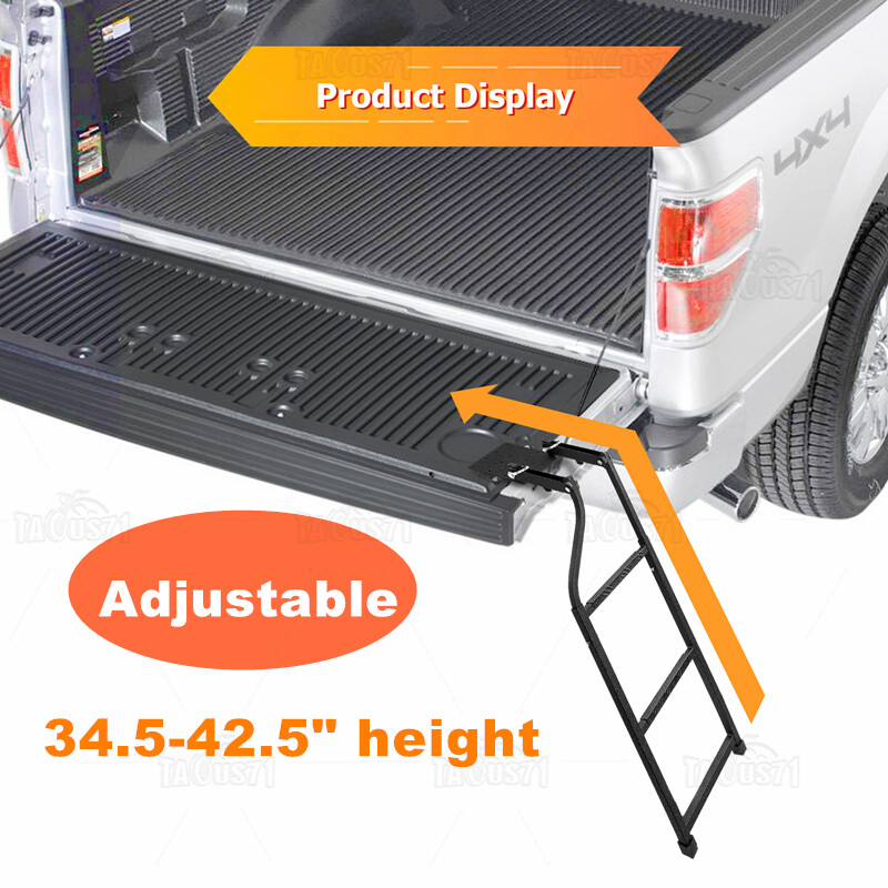 Tailgate Ladder Step Capacity 300lbs For Dodge Ram 1500 2500 3500 2009-2017 2018