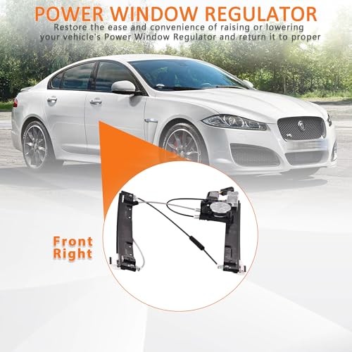 Power Window Regulator with Motor Assembly Front Right Passenger Side