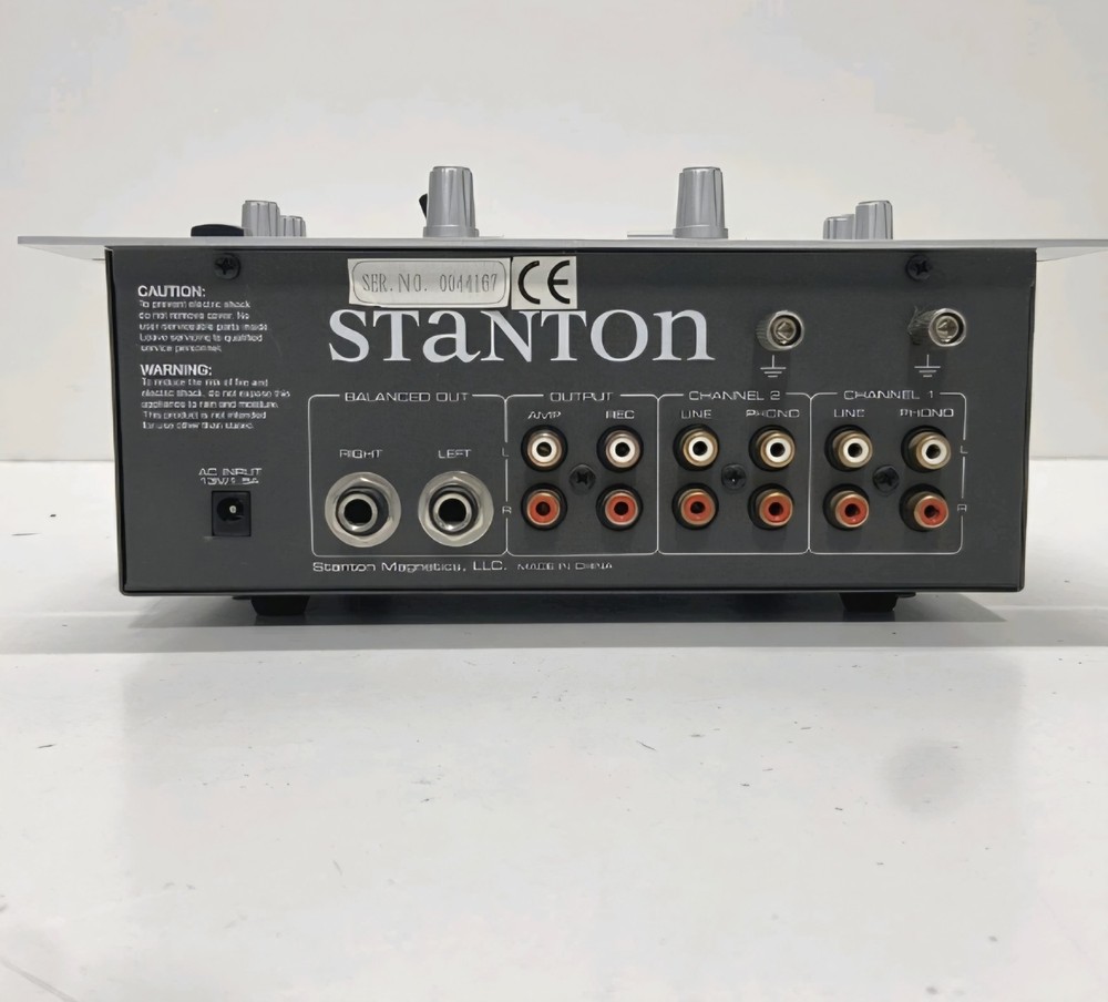 Stanton Professional Dj Mixer Two Channel Amplifier