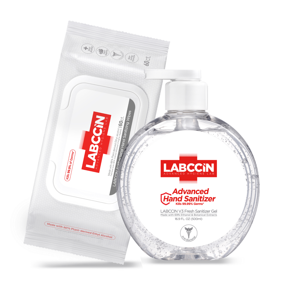 LABCCIN Wipes & Advanced Hand Gel -U PICK!