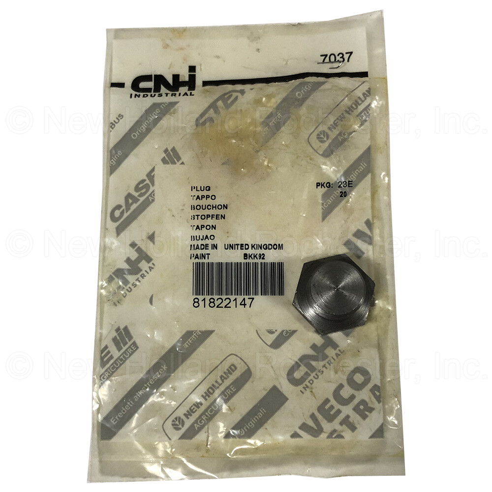 New Holland Plug Part # 81822147