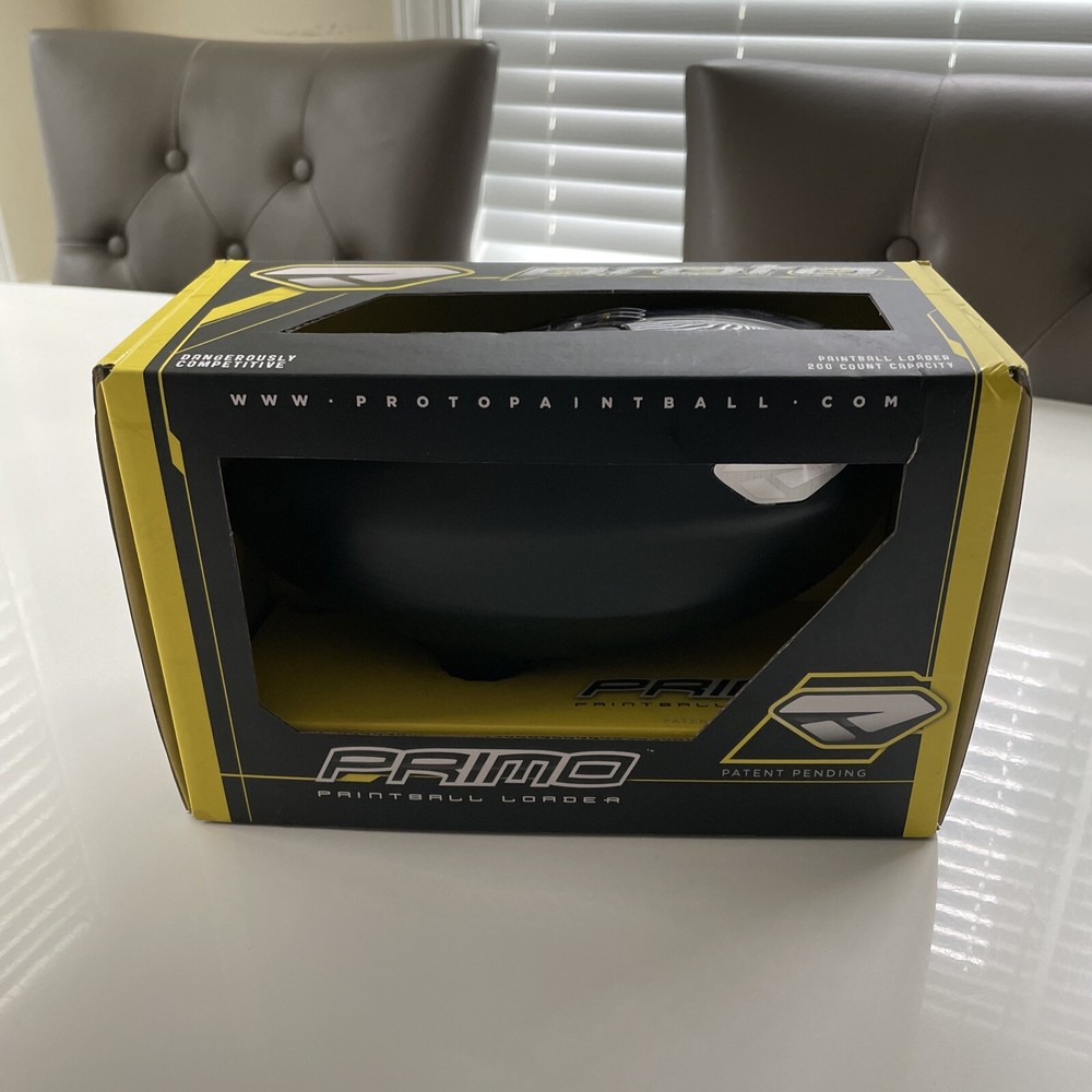 Proto Primo Gravity Feed Paintball Hopper Loader - Black