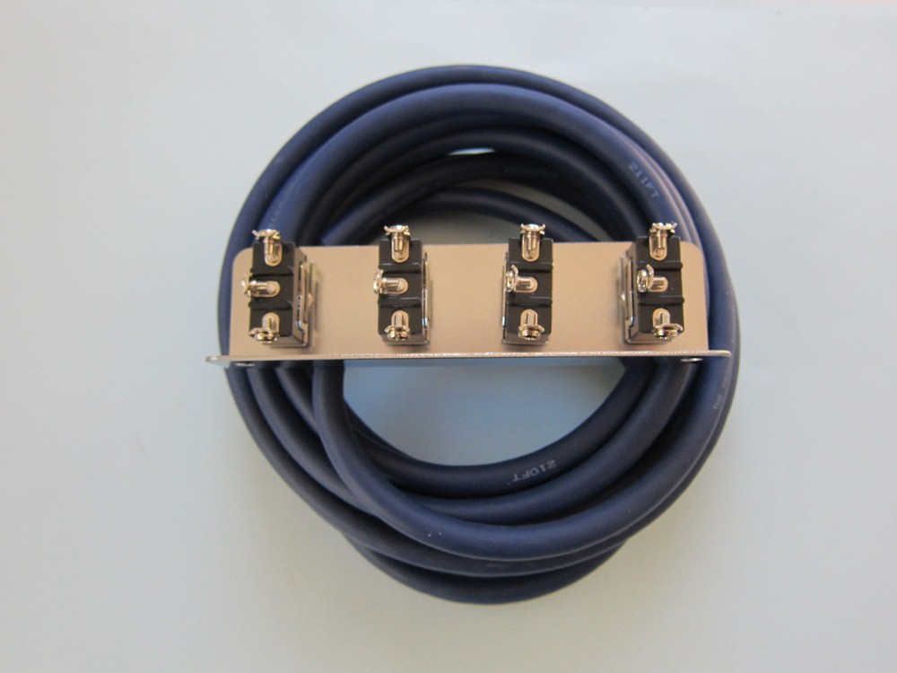 Lowrider Hydraulics Toggle Switch & Panel & Wire & Blue Extension kit