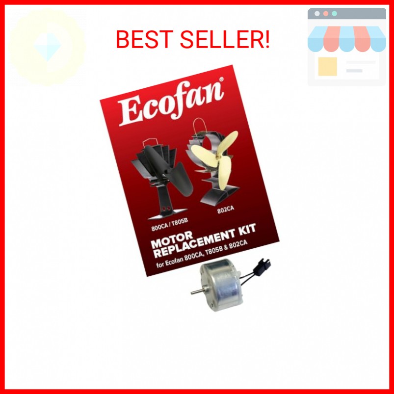 Ecofan Replacement Motor Kit, MRKCA02, for Models 800CA, 815CA, 802CA, Extend Th