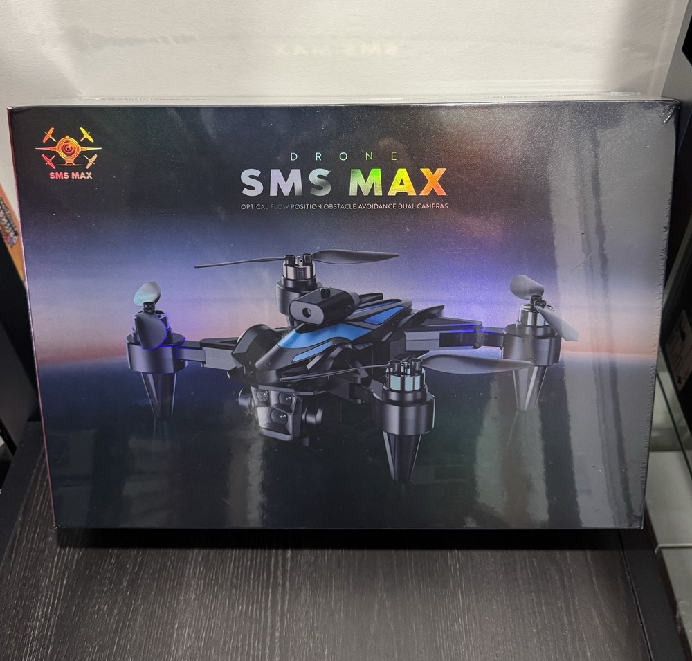 Drone SMS MAX Quadcopter Optical Flow Obstacle Avoidance Dual Cameras 4K