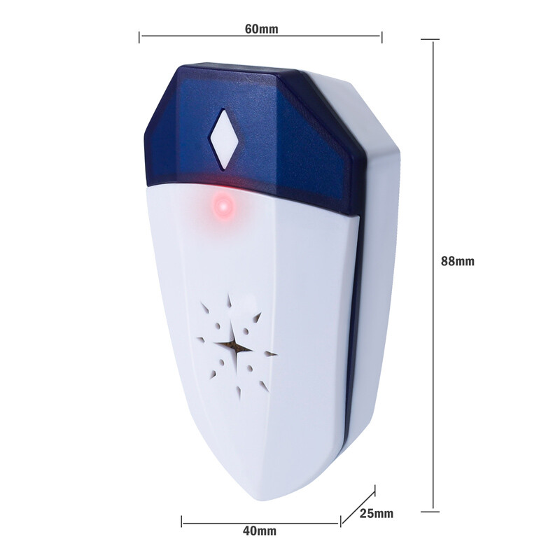 3-Pack Pest Bugs Insect Rodent Repeller: Plug-In Electronic Pest Control 60-150㎡