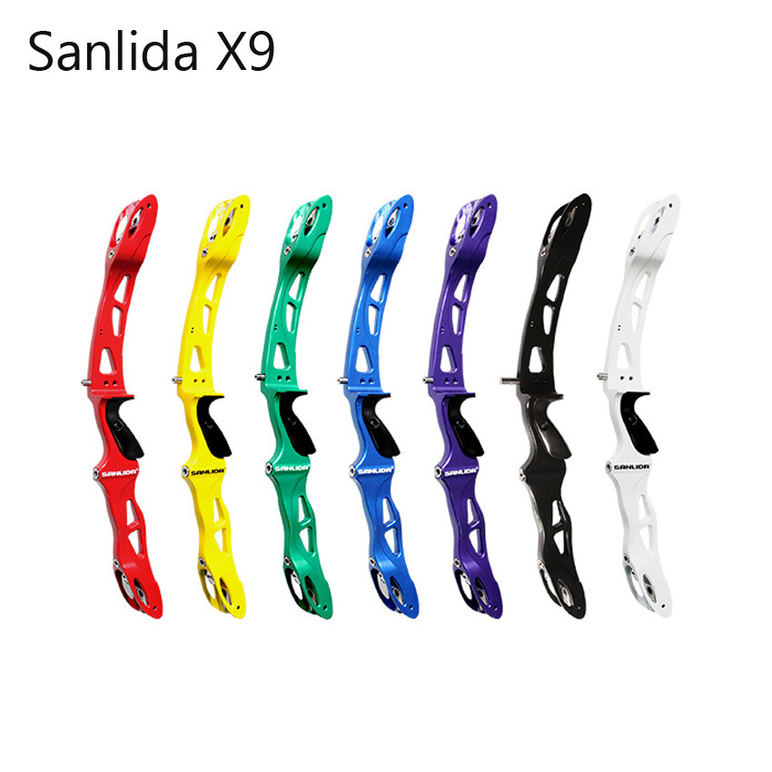 Sanlida X9 25 Inch Intermediate ILF Recurve Bow Riser, Target Bow Riser Archery