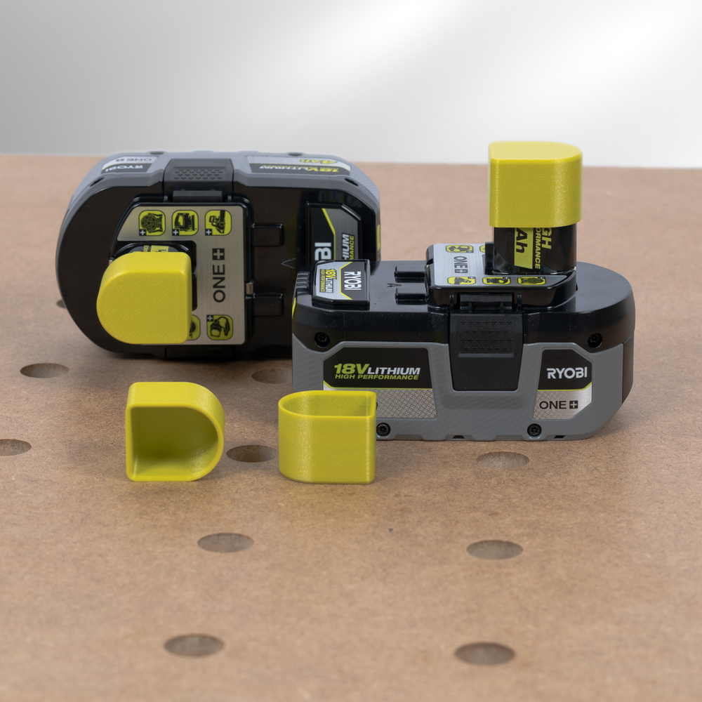 Ryobi 18v Battery Protection Caps - Bulk Pack