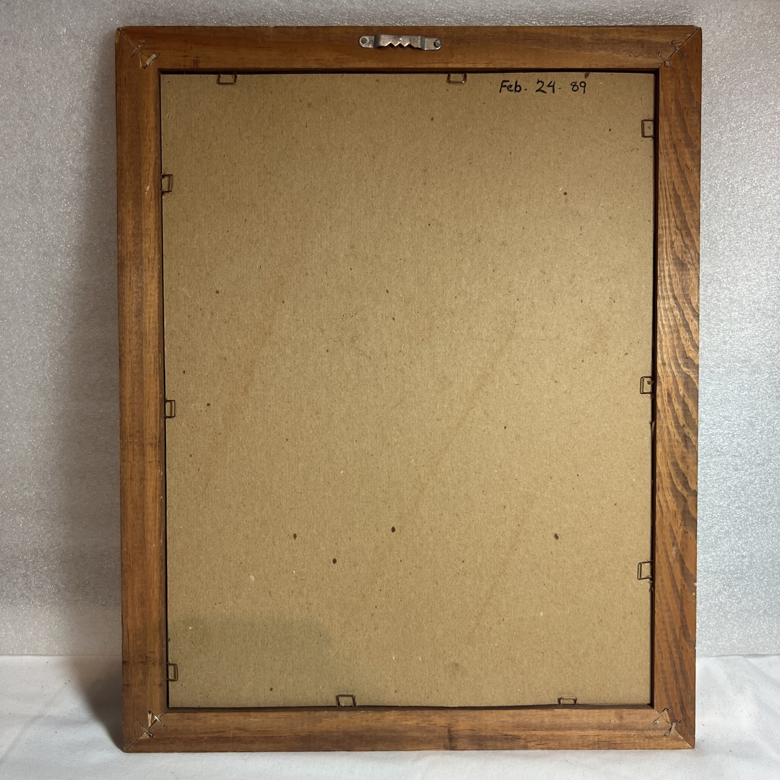 Zulu Cowhide Shield Framed Painting Signed