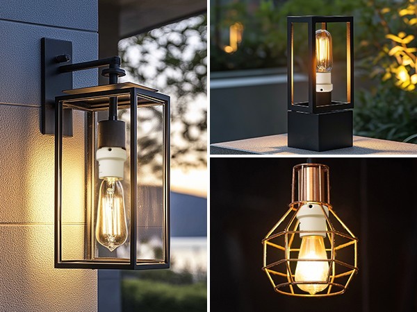 DEWENWILS Dusk to Dawn Light Socket, Dual Sensor, E26/E27 Auto On/Off, 2 Pack