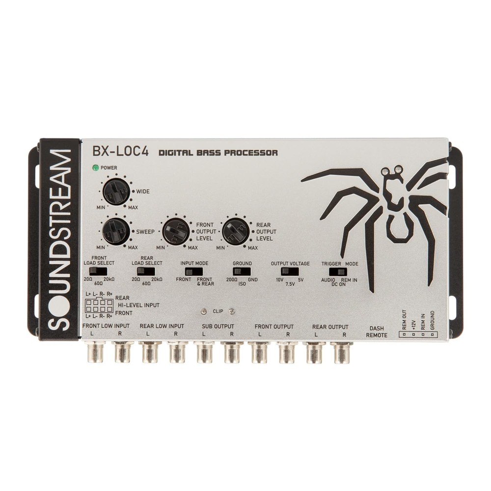 Soundstream Premium Bass Processor Line Driver BX LOC4