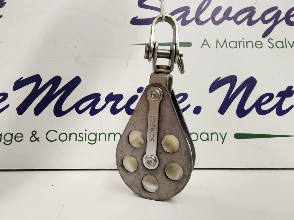 Schaefer #33-05 51mm (2") Wire Block with Missing Shackle