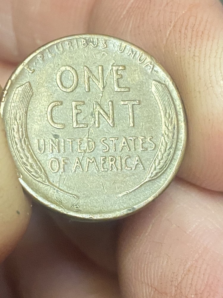 1948 Wheat Penny Lamination Error