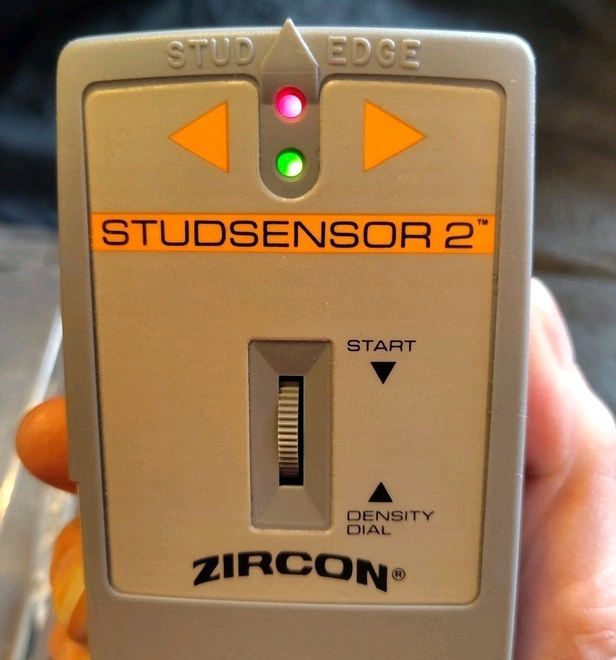 Zircon StudSensor 2 Electronic Wall Stud Finder Tested & Working