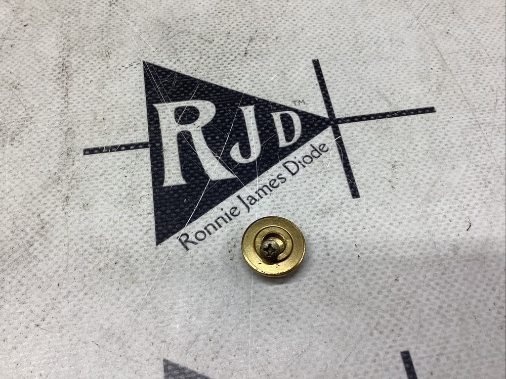 80’s Round Solid Brass Electric Bass Guitar String Retaining Tree