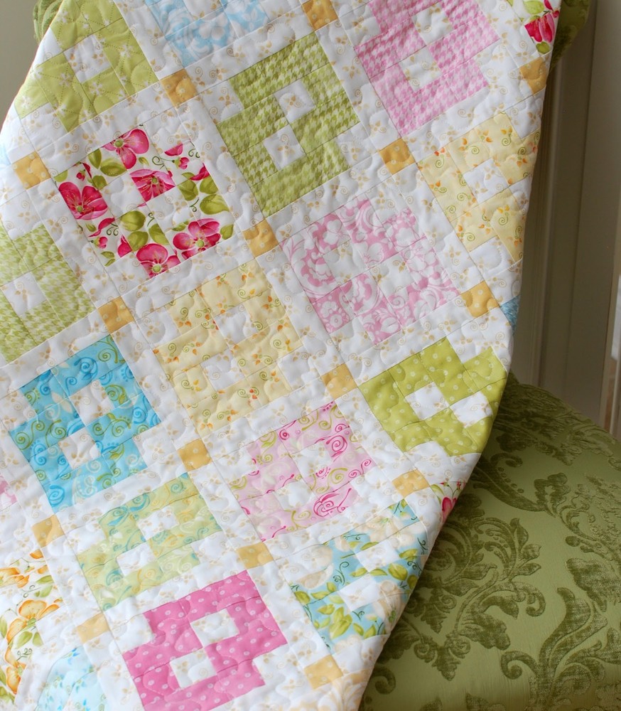 Pattern Basket JUST PEACHY