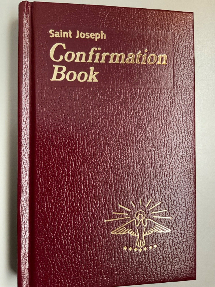 SAINT JOSEPH CONFIRMATION BOOK 1986