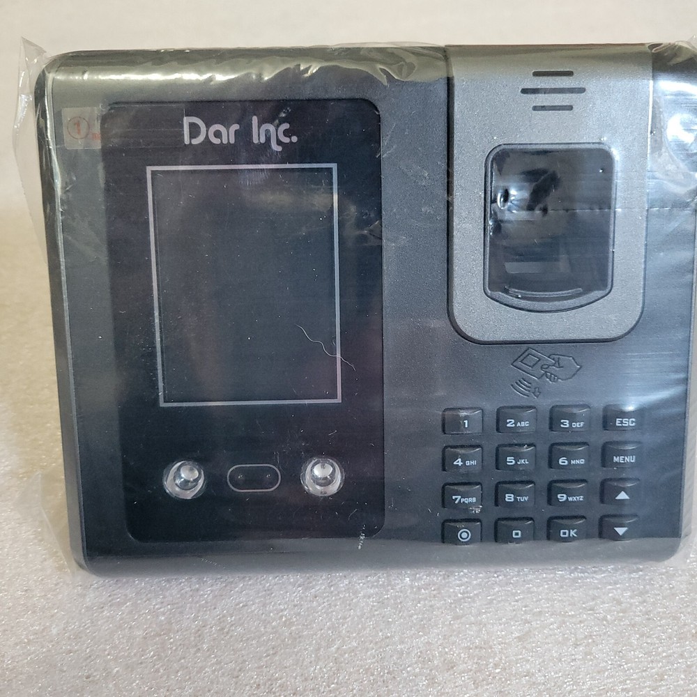 Biometric Face And Fingerprint Terminal Touch Time Attendance Clock