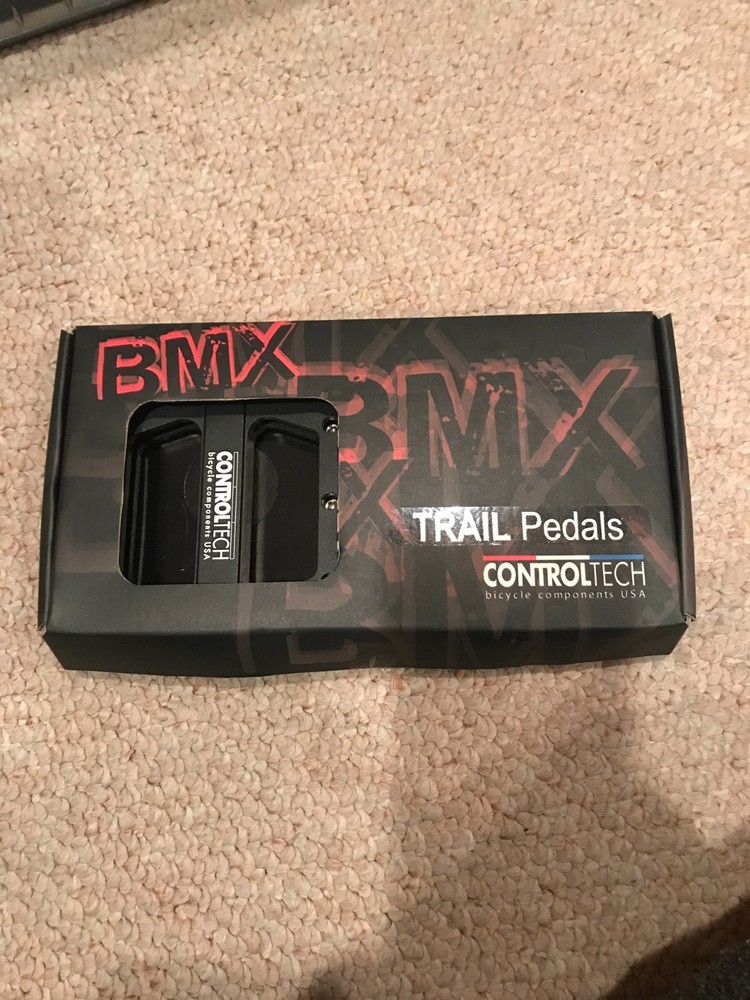 ControlTech BMX "Trail"pedals ChroMoly NIB