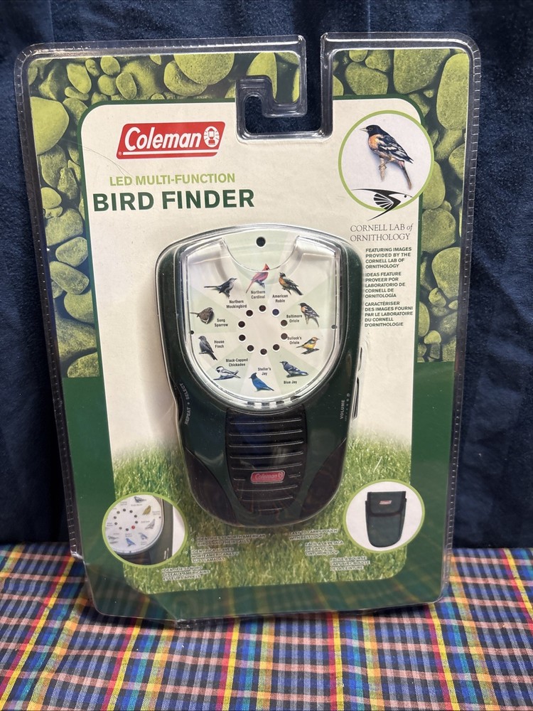 Coleman LED Multi Function Bird Finder Carry Pouch 5 Discs New Sealed  Q2