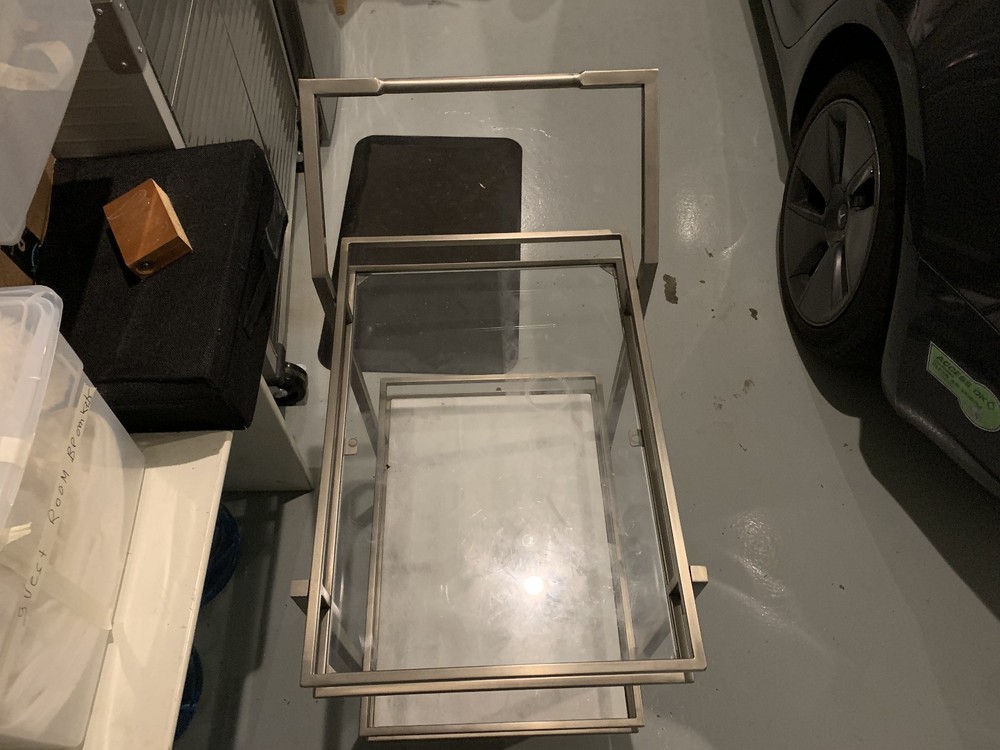 Crate & Barrel Bar Cart