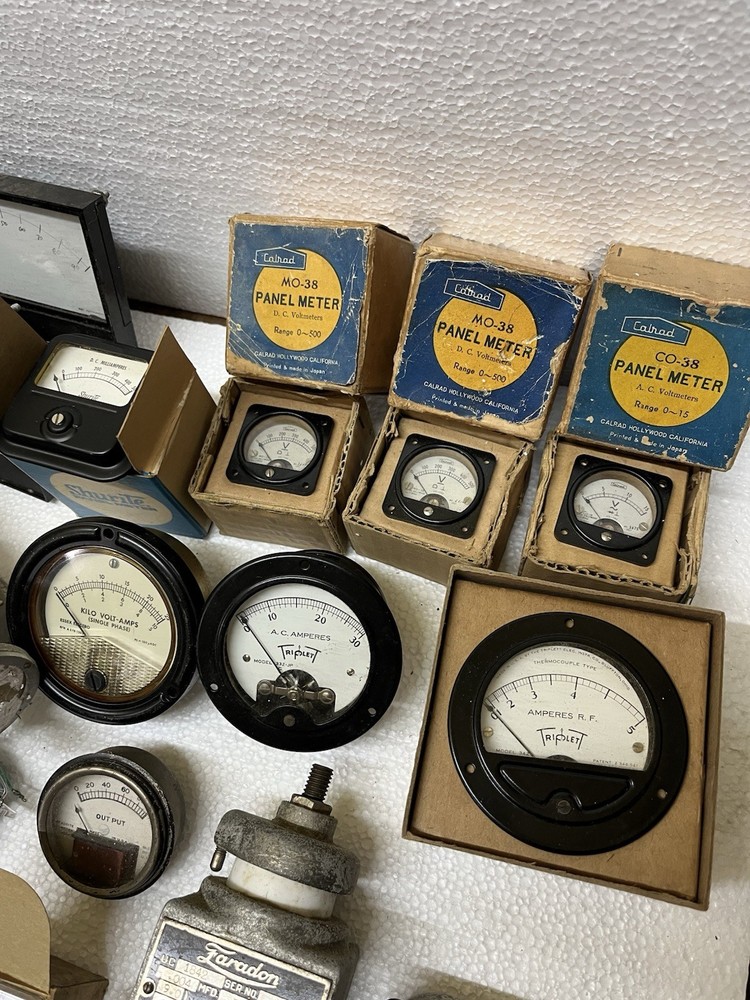 calrad triplett & more meter lot