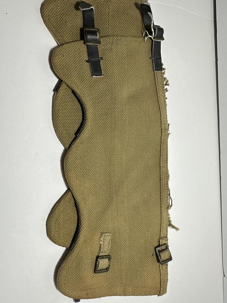 Pair Original Dated British Army Soldiers Spat / Gaiter